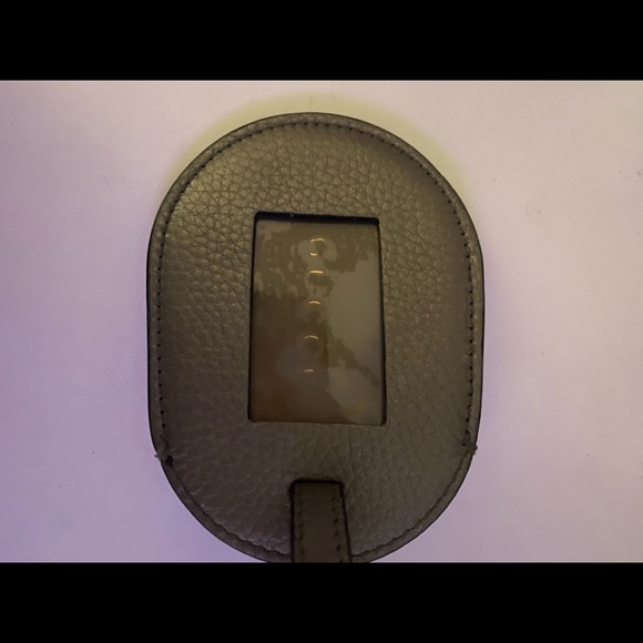 Brand New TWO Auth.Gucci Luggage Tags OLIVE GREEN (read below) - Picture 8 of 15